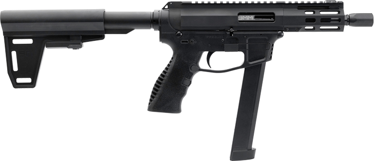 GFORCE ARMS JAWBONE HYBRID 9MM - PISTOL 5" BBL 33RD BLACK