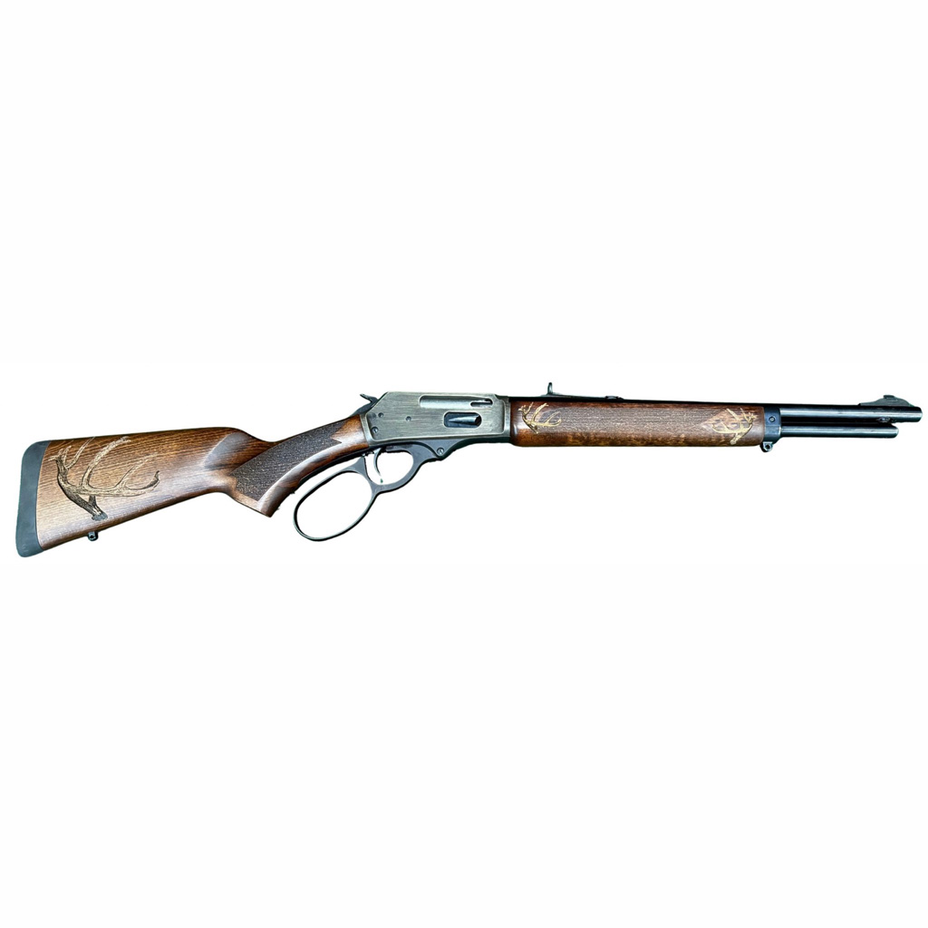 Rossi R95 Trapper Deer Edition Rifle 45-70 Govt. 16.5 in. Engraved Rec & Stock 5 rd. BL