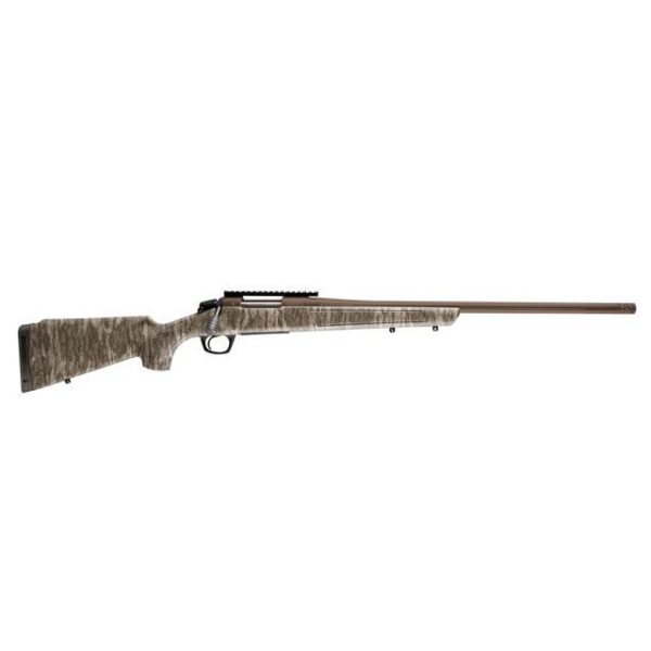 CVA Cascade XT Bolt Action Rifle 300 Win Mag 3rd Capacity 24" Fluted Threaded Midnight Bronze Barrel Mossy Oak New Bottomland Stock