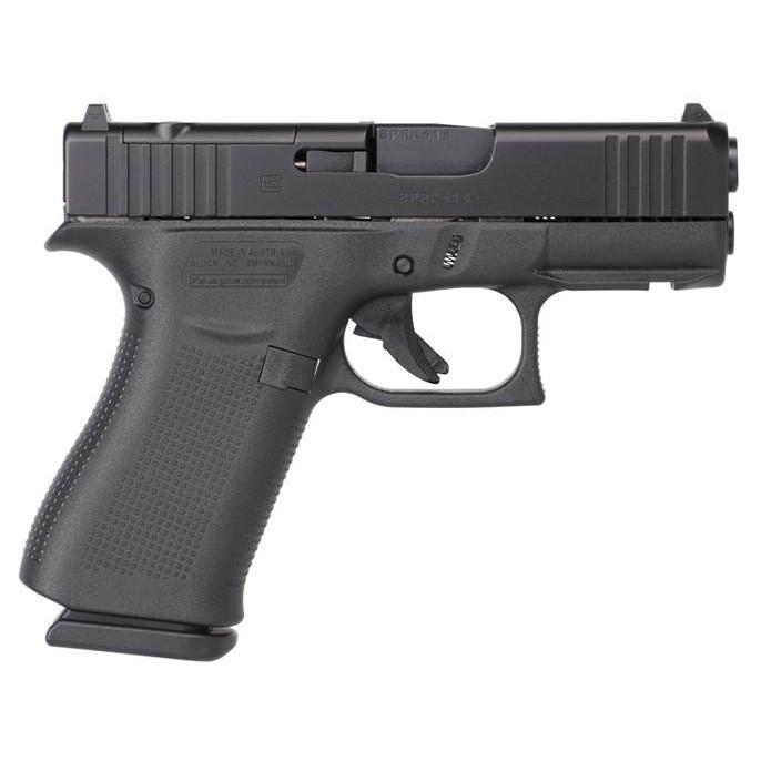 Glock 43x MOS Handgun 9mm Luger 15rd Magazines (2) 3.41" Barrel Black FS with Front Rails USA