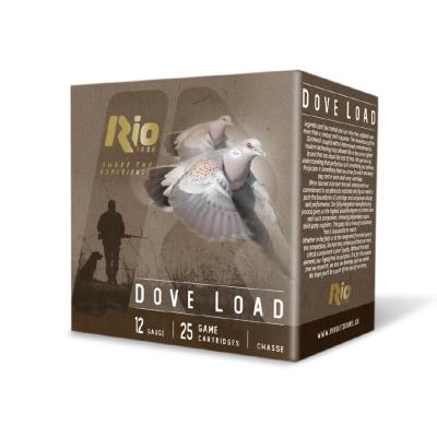 Rio Dove Load High Velocity Shotshells 12ga 2-3/4" 1-1/8oz 1275 fps #7.5 25/ct