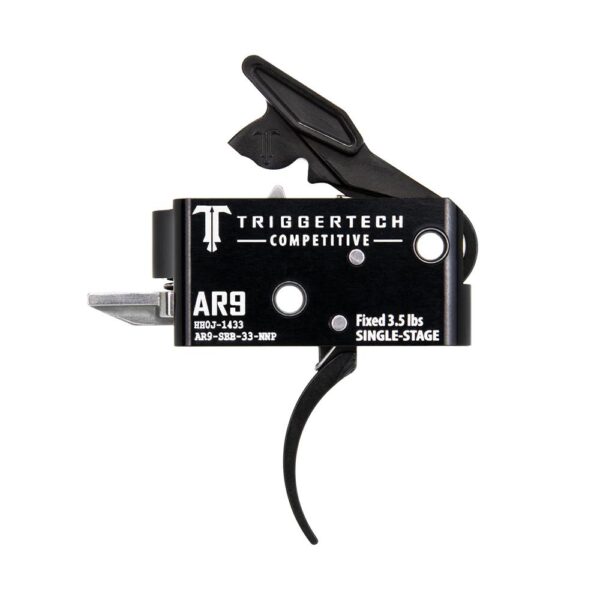 TriggerTech AR-9 Competitive Single Stage Rifle Trigger 3.5 lbs Curved
