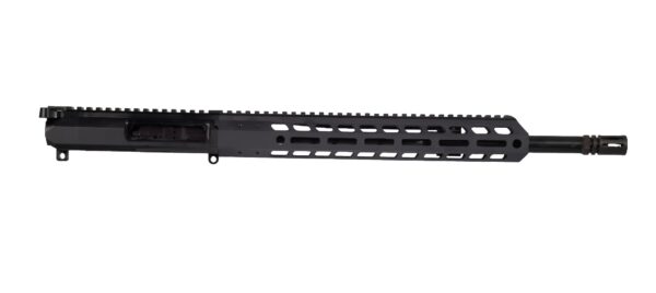Wraithworks Billet Slick Side Aluminum Complete Upper Receiver - Black | .223 Wylde | 16" Barrel | 13.3" M-LOK Handguard