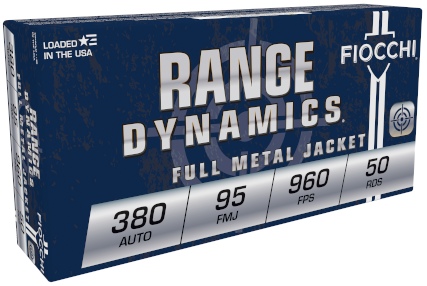 FIOCCHI 380 AUTO 95GR FMJ
