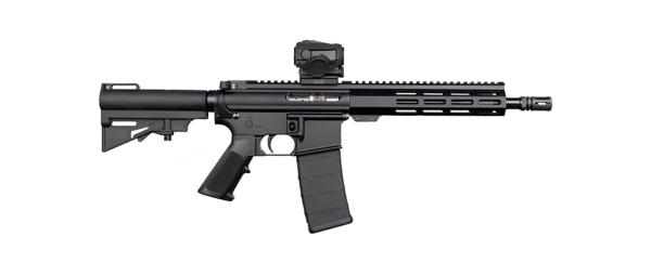 DPMS SHORTACLE 300BLK PISTOL 10.5" BBL, 9.5" MLOK RAIL, CAR15 BRACE 1-30RD MAG W/ VORTX SPARC