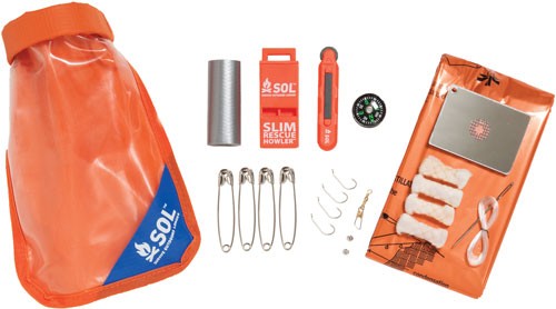 ARB SOL SCOUT SURVIVAL KIT W/ - DRY BAG MIRROR SPARKER & MORE