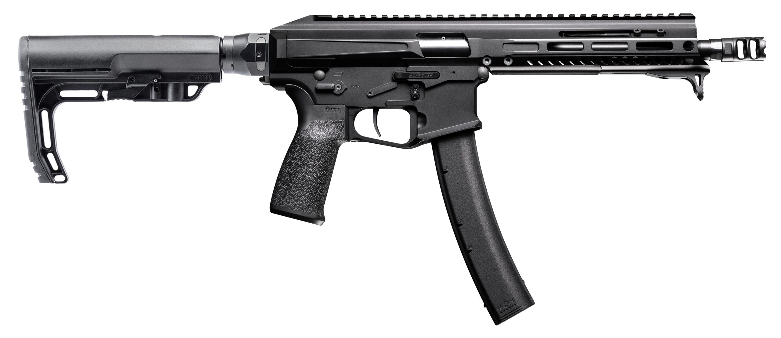 POF USA PHOENIX SBR 9MM 8" BLK MLOK