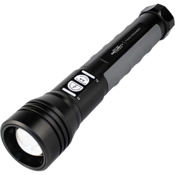 Police Security Twin Power Flashlight 4000 Lumens