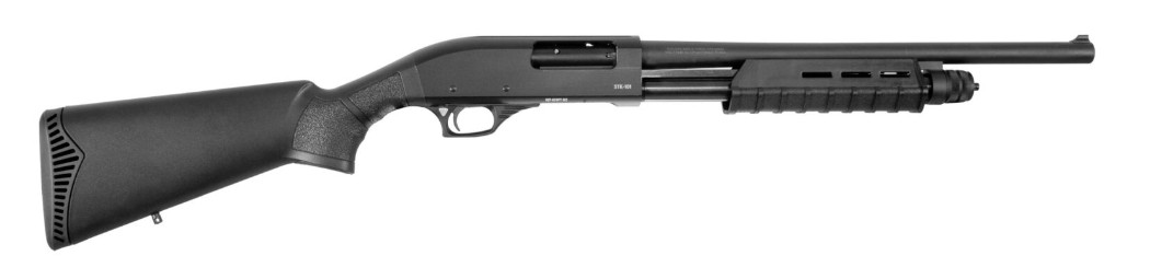 KOTA STK 101 TAC Pump 12ga 18.5" 3" FO Blk 6rd