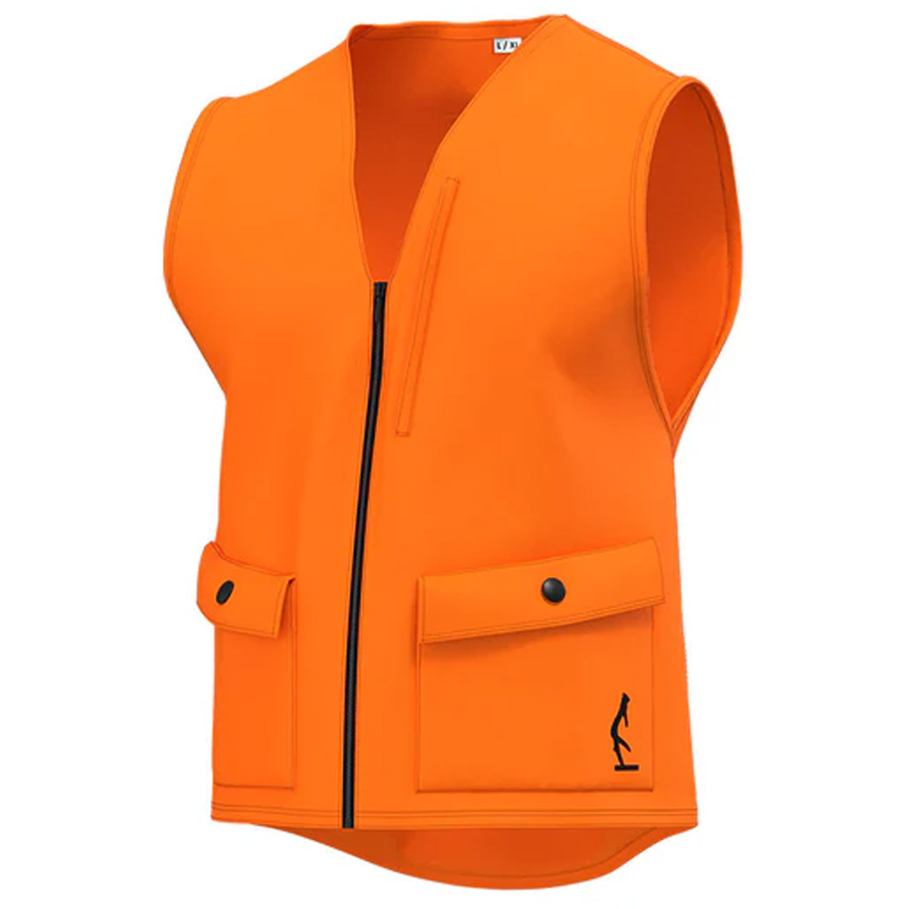 Half Rack Deluxe Safety Vest Blaze Orange Large/XLarge