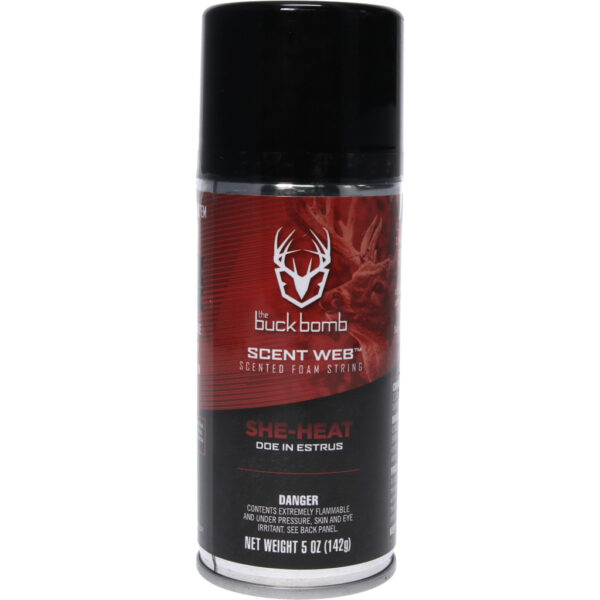 Buck Bomb Scent Web Foam Spray She Heat Doe in Estrus