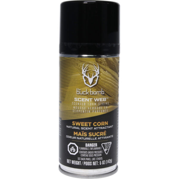 Buck Bomb Scent Web Foam Spray Sweet Corn