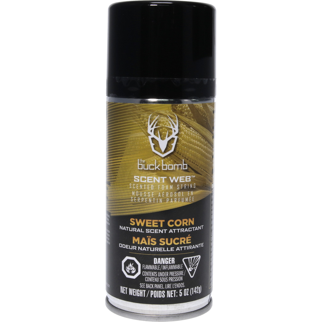 Buck Bomb Scent Web Foam Spray Sweet Corn