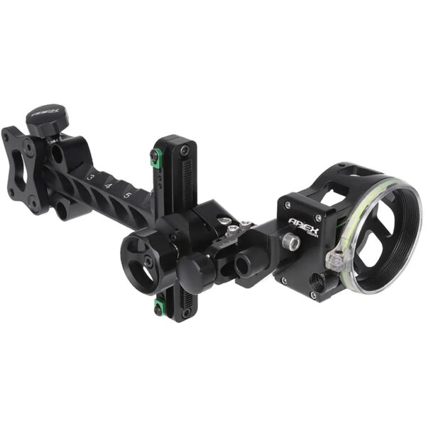 Apex Aegis Fiber-Optic Series Black 1-Pin .019