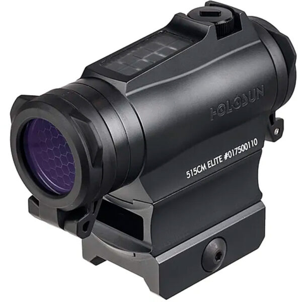 Holosun HE515CM Rifle Sight Green Multi-Reticle,Aluminum, Solar