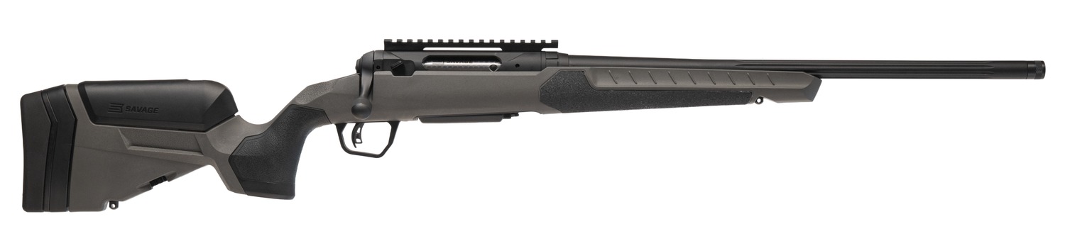Savage Arms 32527 110 Core Hunter 6.5 Creedmoor 4+1 20" Fluted Barrel, Flat Dark Gray AccuStock w/AccuFit V2 Synthetic Stock, Right Hand