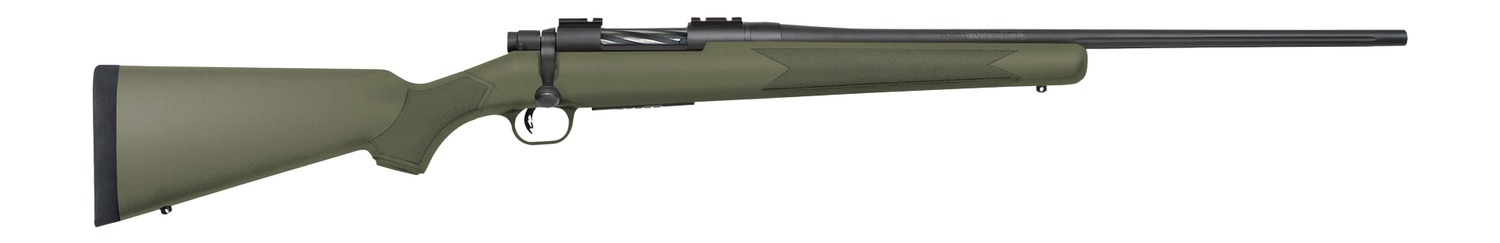 Mossberg 28078 Patriot 30-06 Springfield 5+1 22" Matte Blued Fluted Barrel, OD Green Synthetic Stock