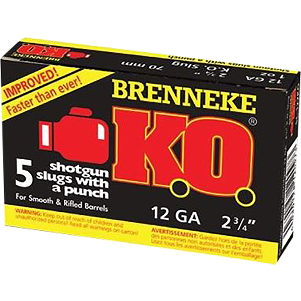 BRENNEKE USA KO 12GA 2.75"