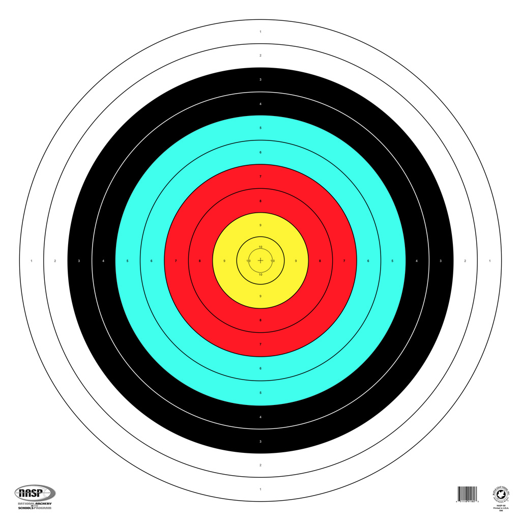 Maple Leaf NASP Target 80 cm. 25 pk. Tag Weight