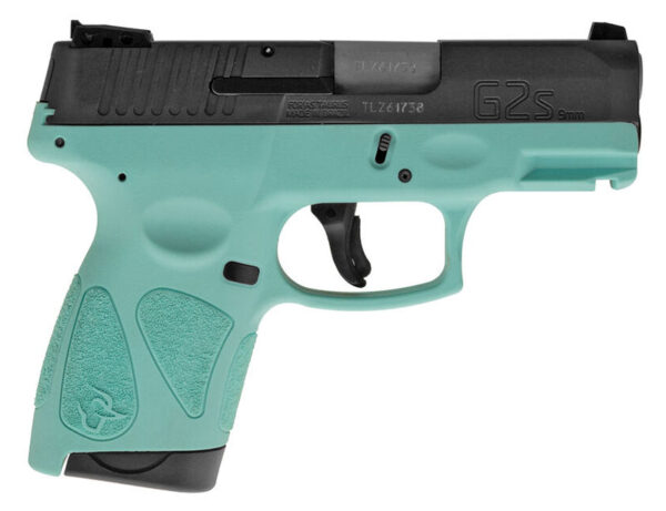 G2S 9mm SlimCpt 3.25" Blk/Cya AS 2/7rd