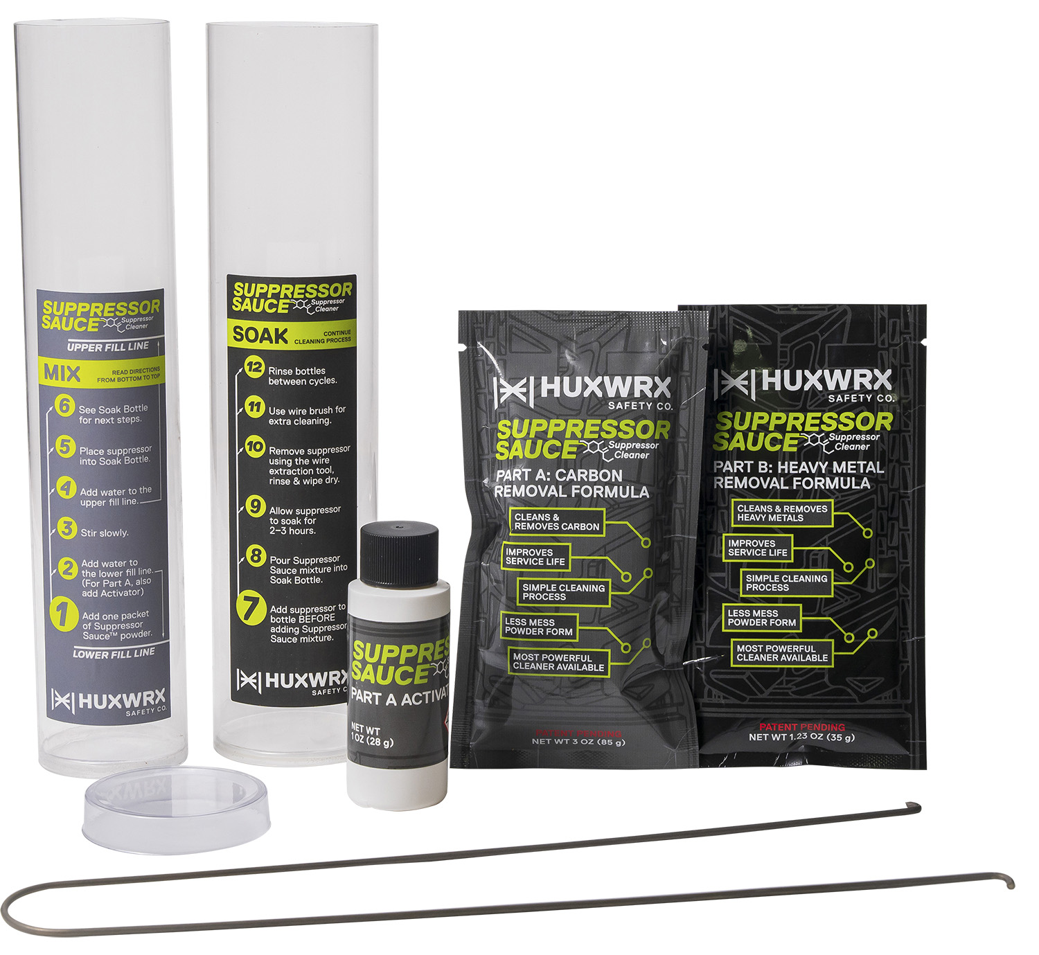 HUXWRX SUPPRESSOR SAUCE CLEANING KIT