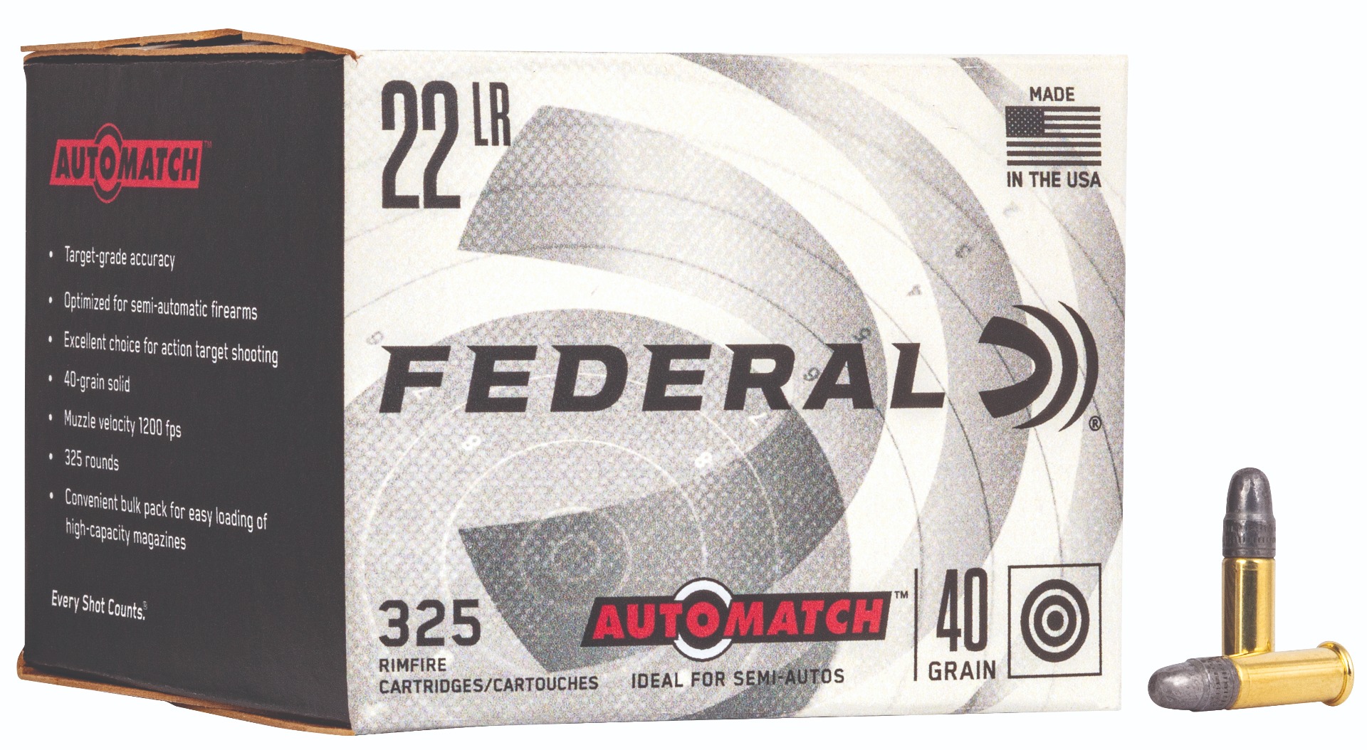 FDR 22LR 40GR SOLID 325RD