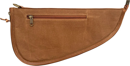PALMETTO PISTOL CASE LARGE - FIELD TAN-WAXED CANVAS BUFFALO