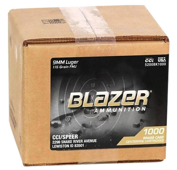 BLAZER BRASS 9MM 115GR FMJ 1000/1 (90)