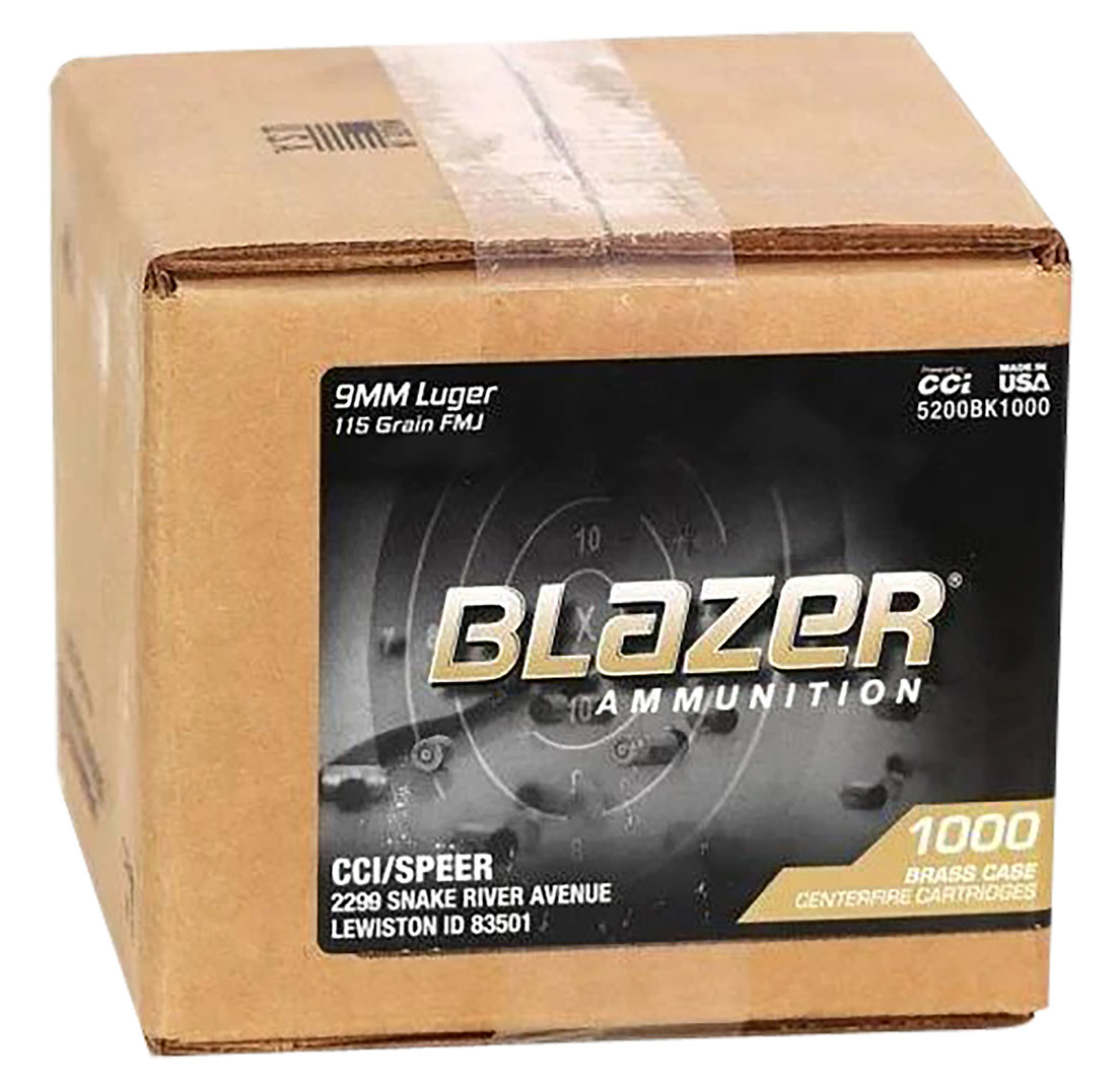 BLAZER BRASS 9MM 115GR FMJ 1000/1 (90)