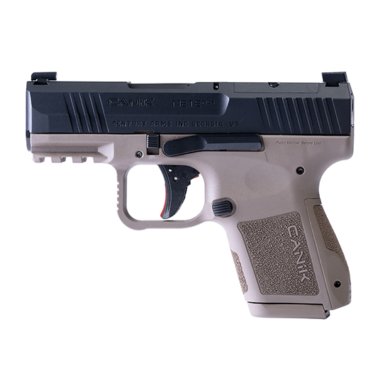 CENT CANIK METE MC9 9MM BLK/FDE 3.18 12RD SHOOT