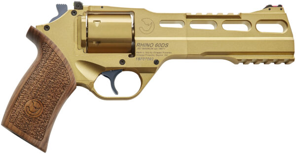 CHIAPPA RHINO 60DS GOLD 357MAG 6 GOLD WALNUT