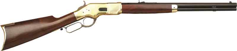 CIMARRON 1866 YELLOWBOY 44-40 - 20" OCTAGON BRASS/BLUED