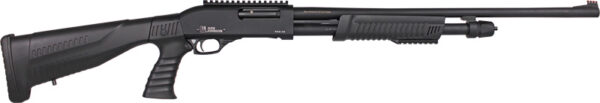 IVER JOHNSON PUMP 20GA 3" - 24" PISTOL GRIP BLACK SYNTH.