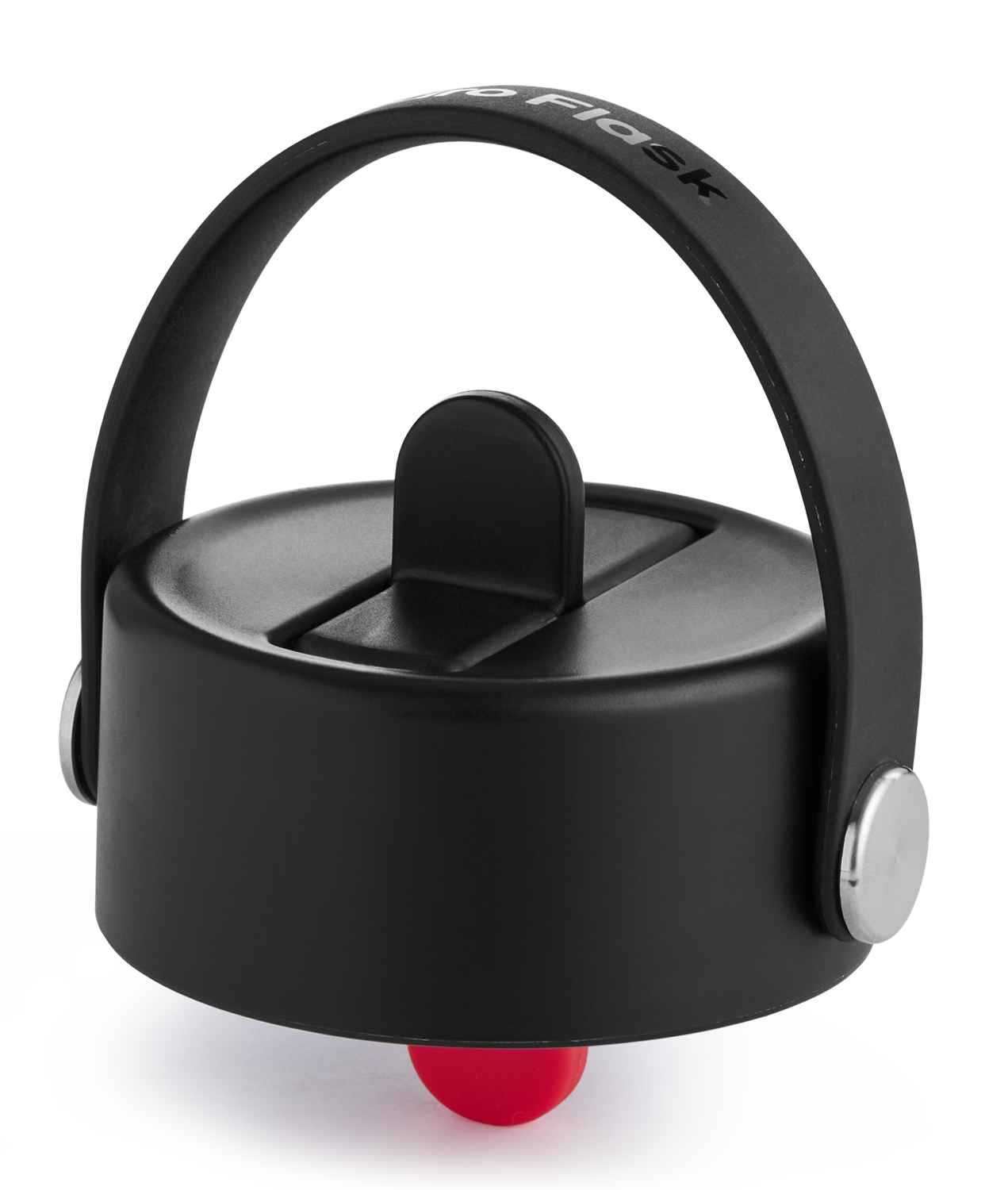 Wide Mouth Flex Straw Cap - Black