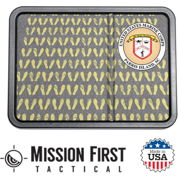 Yellow Footprints Dump Tray