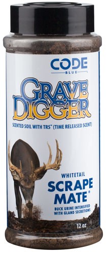 CODE BLUE DEER LURE GRAVE - DIGGER SCRAPE SOIL BUCK URINE