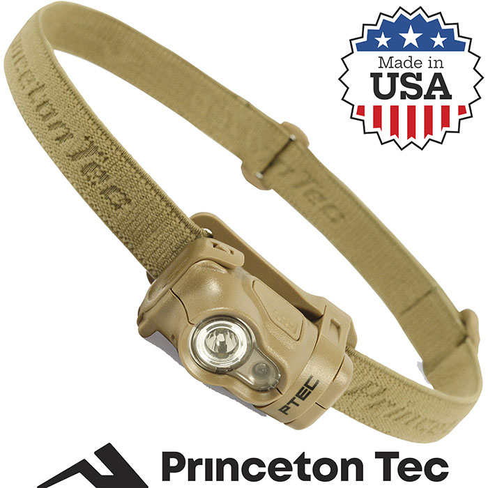Byte Tactical Red White LED 200 Lumens Tan