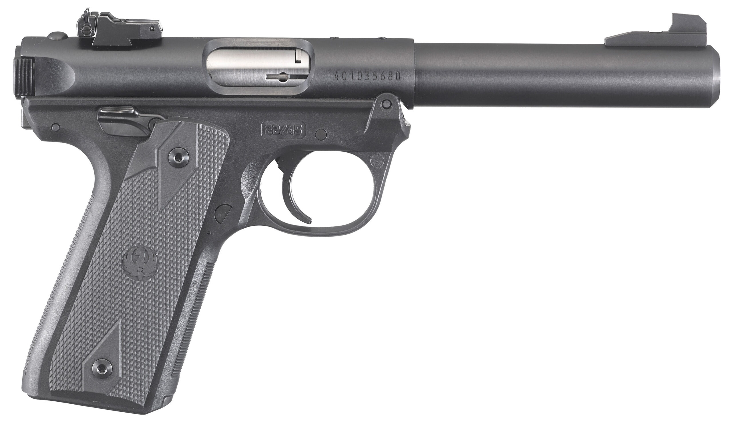 RUG MARK IV 22/45 22LR 5.5 BULL 10RD