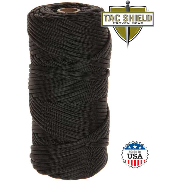 550 Para Cord Black 200 Feet