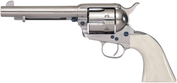 TF UBERTI 1873 NICKEL FI IVORY GRIP 5.5 .45LC