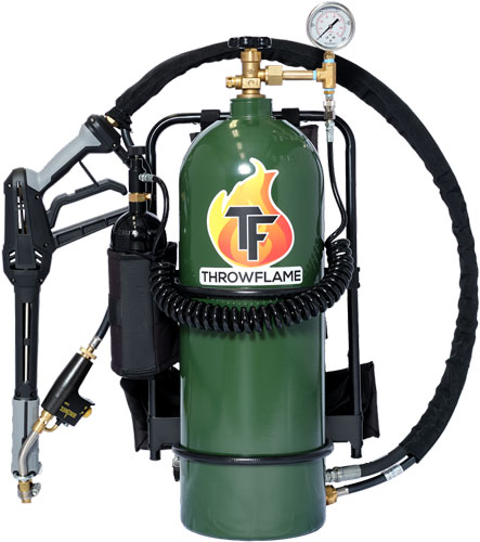 THROWFLAME X 15 FLAMETHROWER - FOREST GREEN