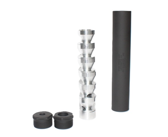 WISE ARMS WHISPER 22LR SILENCER BLACK