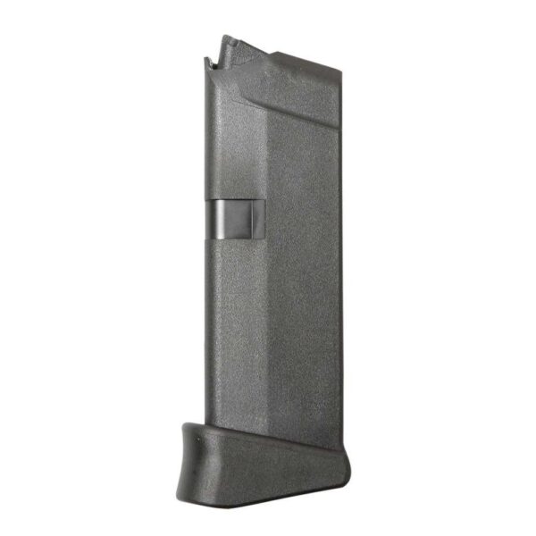 Glock Factory Original Glock 42 Magazine w/Extension Glock 42 .380 ACP Black Polymer 6/rd