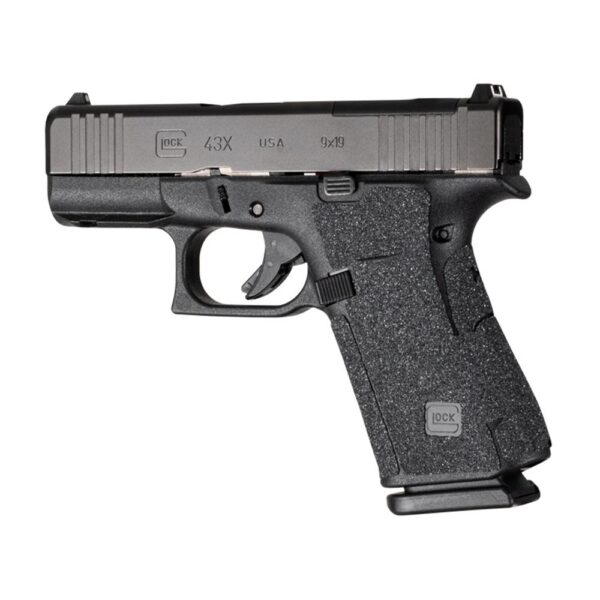 Hogue Wrapter Adhesive Grip Glock 43x/48 Heavy Grit Black