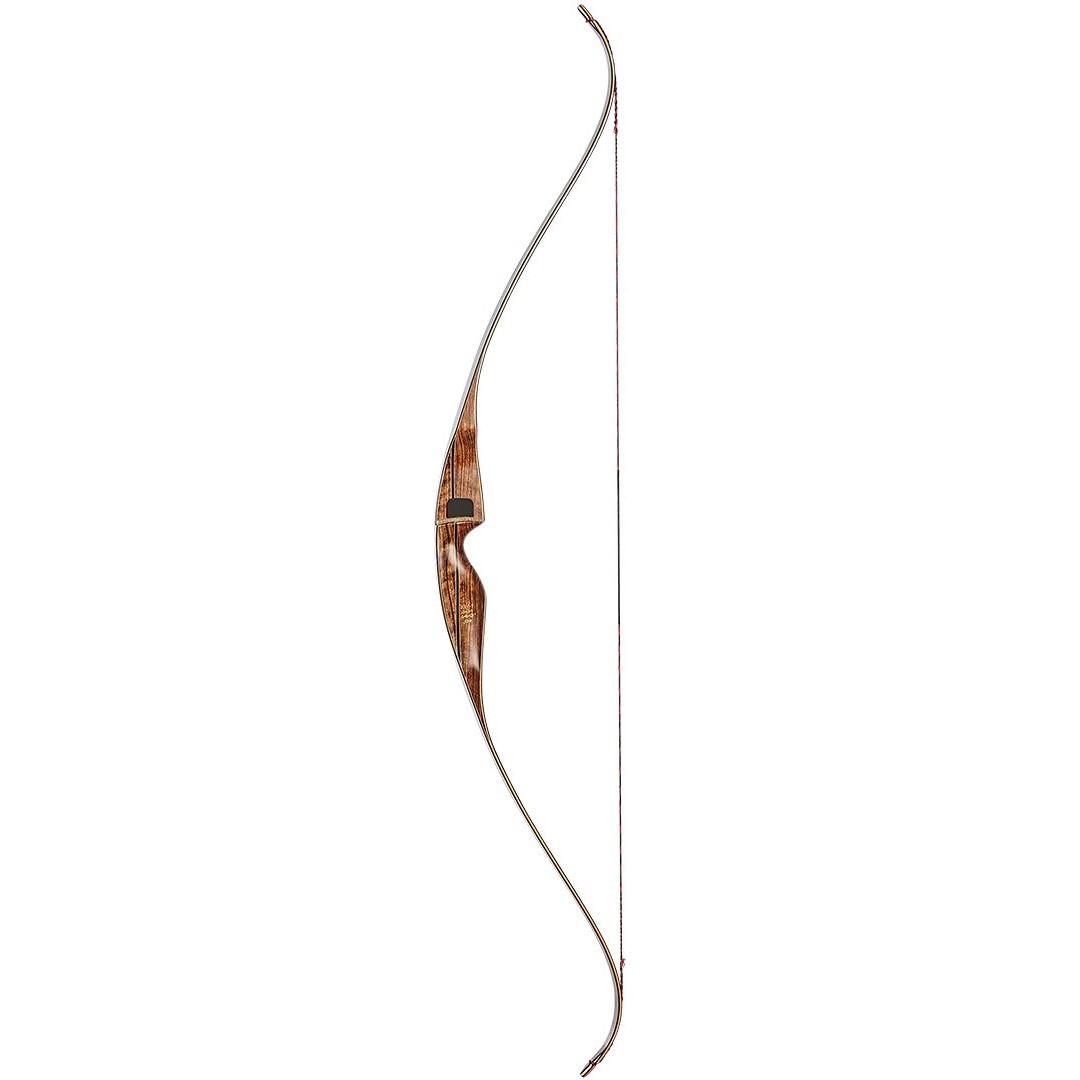 Bear Traditional Bow Super Grizzly RH50 Shedua/Black Stripe