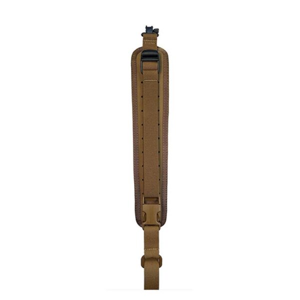 TacShield PRS Hands Free Rifle Sling with Stud QD Swivels Coyote