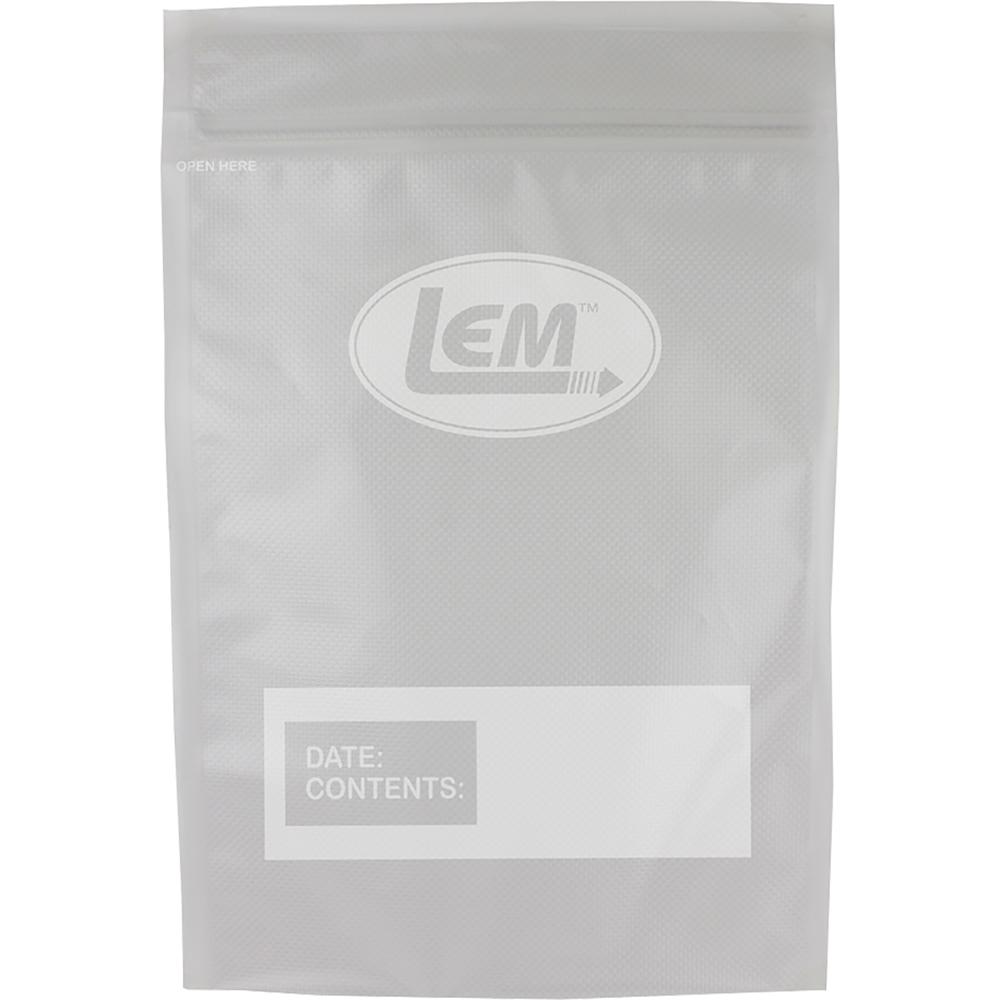 LEM Products MaxVac Zipper Top Vacuum Bags Gallon Size 11"x16" 20/ct