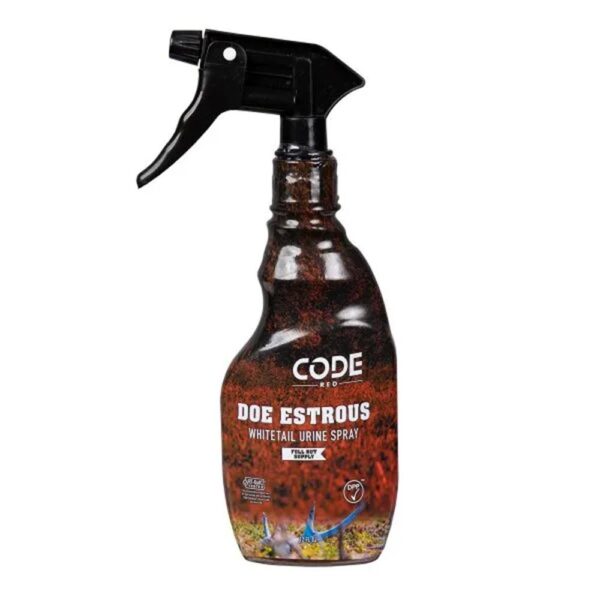Code Blue Code Red Doe Estrous Full Rut Supply 12 oz. Spray Bottle