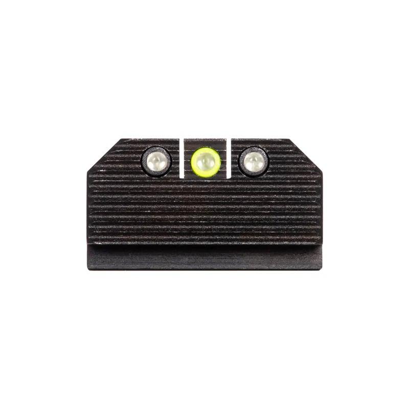 Night Fision Optics Ready Stealth Night Sight 3 Dot Tritium Set Yellow Front Black Back for Glock