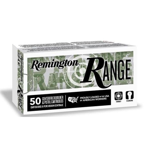 Remington Range Handgun Ammunition .45 Auto 230gr FMJ 830 fps 50/ct